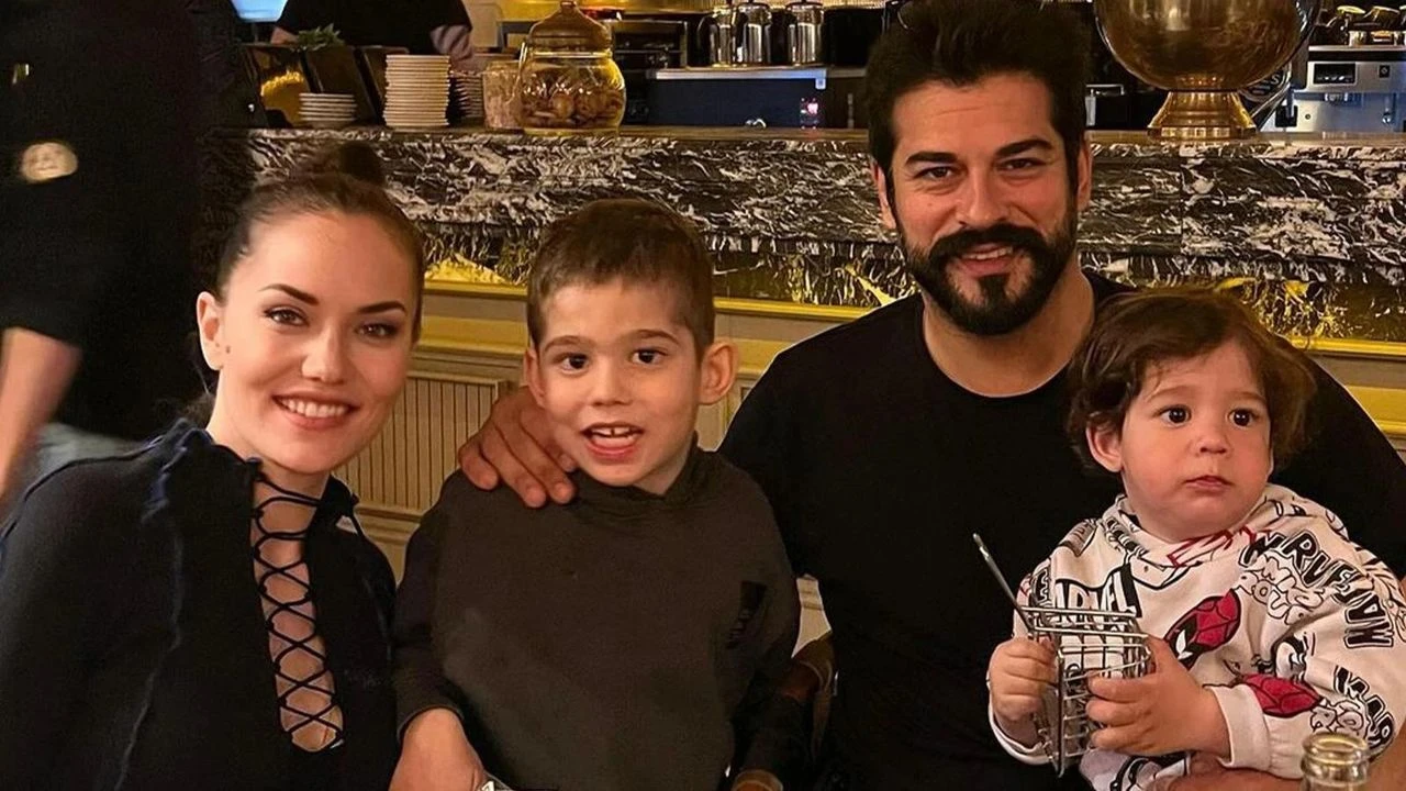 Fahriye Evcen ve Burak Özçivit oğulları için kesenin ağzını açtı