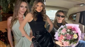 Sinem Kobal film gösterimi için gittiği Bakü’de yoğun ilgiyle karşılandı